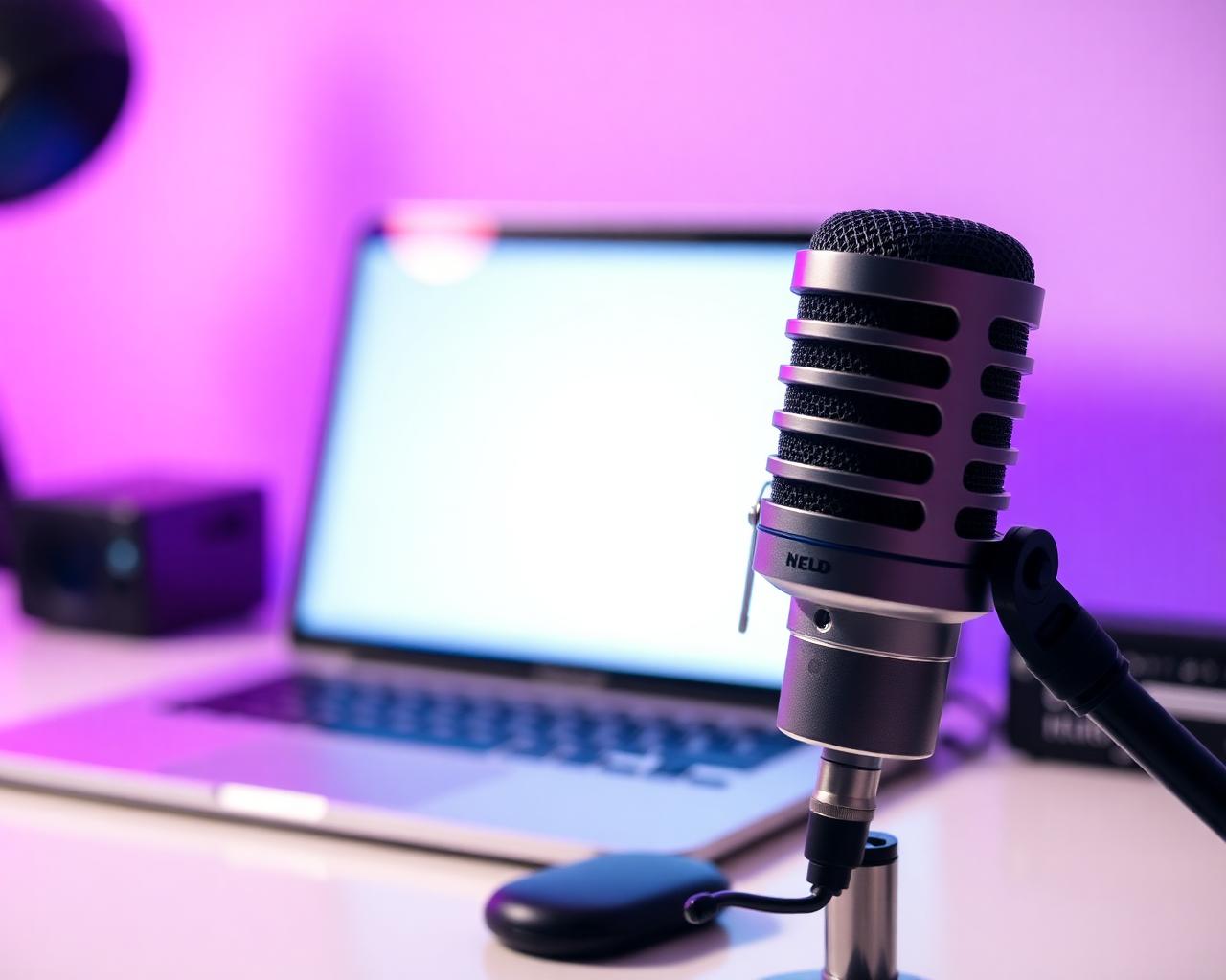 Professional microphone for TOEFL Speaking practice